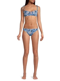 Valencia Smocked Bikini Bottom