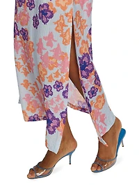 Mar Floral Cut-Out Maxi Dress