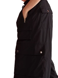 Relaxed Nylon Cargo Pants