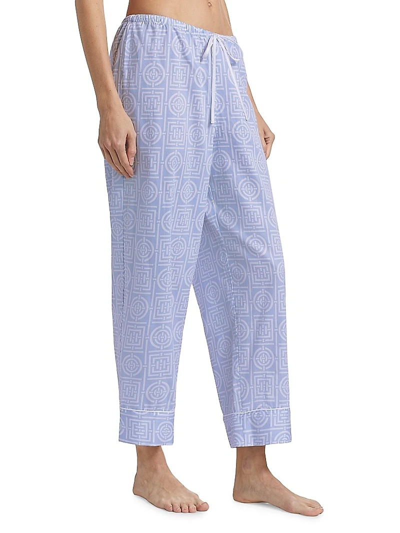 Infinity Cotton Sateen Pajama Set