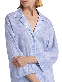 Infinity Cotton Sateen Pajama Set