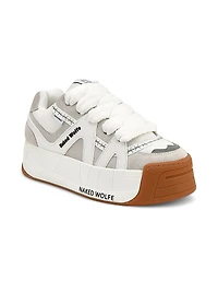 Slide White Low Top Sneakers
