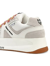 Slide White Low Top Sneakers