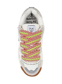 Slide White Low Top Sneakers