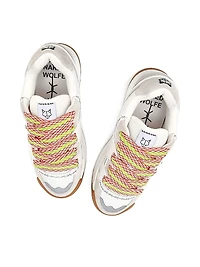 Slide White Low Top Sneakers