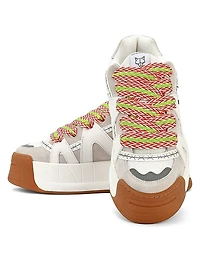 Slide White Low Top Sneakers