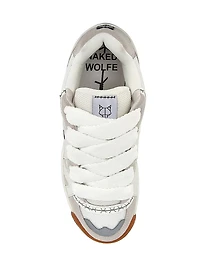 Slide White Low Top Sneakers