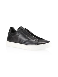 Ainsworth Leather Slip-On Sneakers