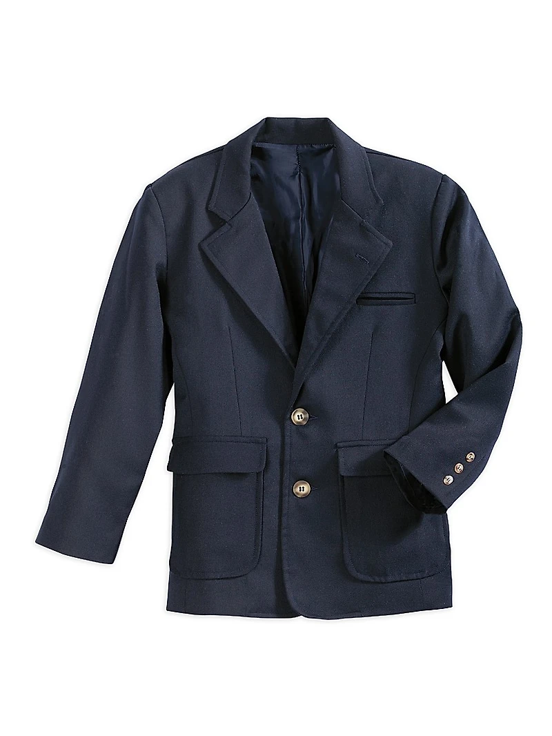 Little Boy's & Cotton Blazer