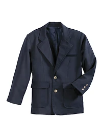 Little Boy's & Cotton Blazer