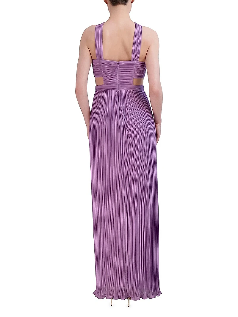 Crisscross Cut-Out Gown