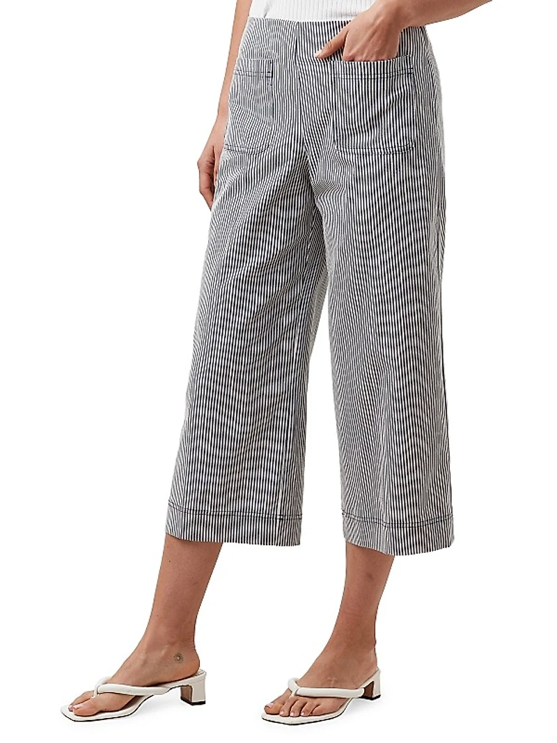 Fortunate Striped Cropped Pants