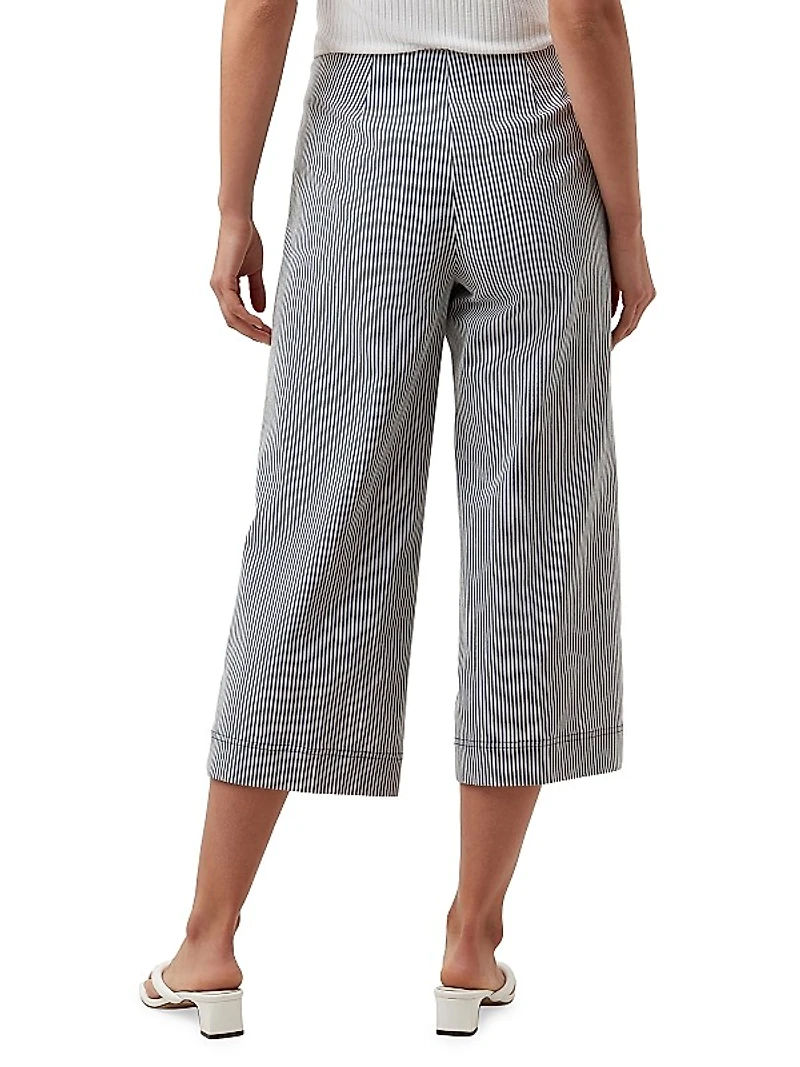 Fortunate Striped Cropped Pants