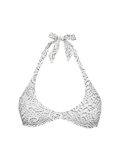 Dentelles Halter Bikini Top