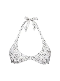 Dentelles Halter Bikini Top