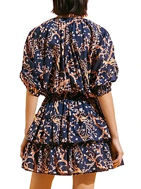 Sweet Blossom Blouson Minidress