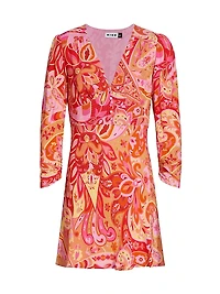 Jules Abstract Print Minidress