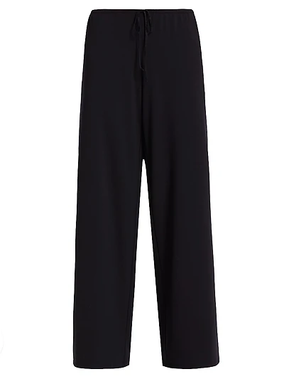 Bariem Wide-Leg Jersey Pants