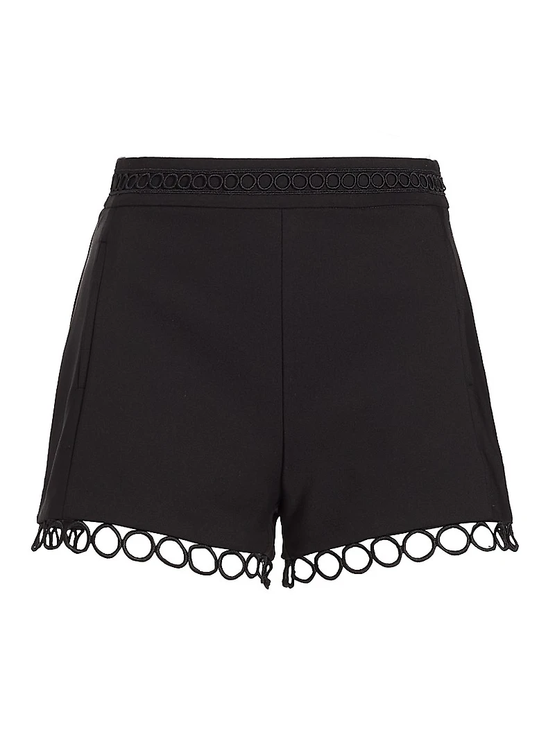 Dua Circle-Hem Shorts