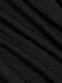 Jaman Draped One-Shoulder Midi-Dress