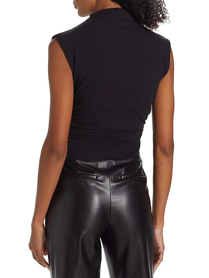 Lindy Ruched Knit Top