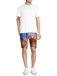 Rocky Graphic Shorts