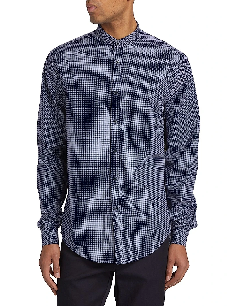 Harrison Checked Cotton Shirt