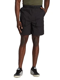 Belted Pull-On Shorts