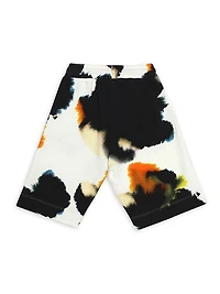 Boy's Tie-Dye Print Shorts