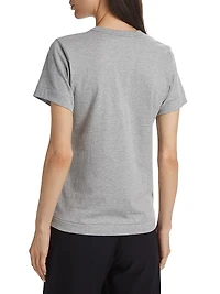 Heart Logo Cotton T-Shirt