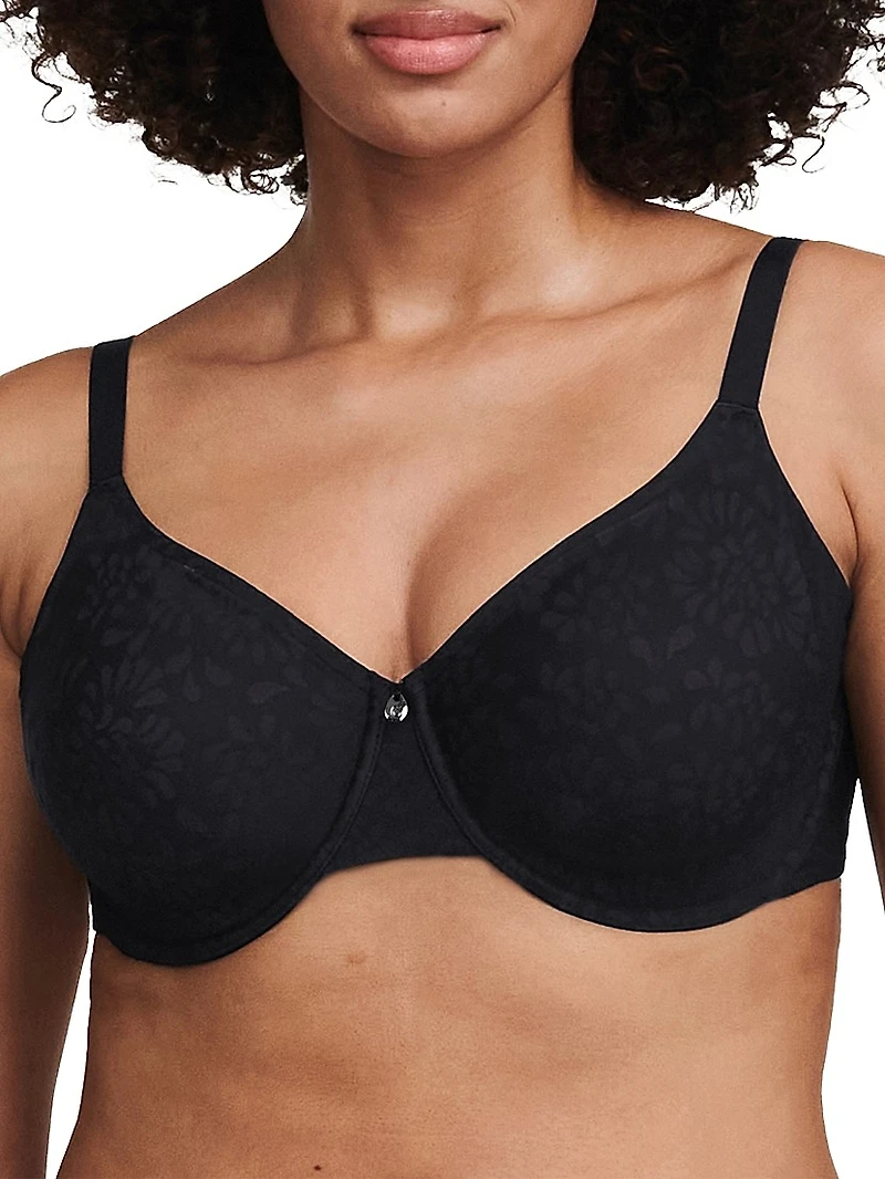 Floral Unlined Minimizer Bra