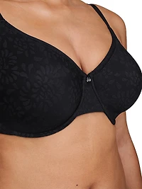 Floral Unlined Minimizer Bra