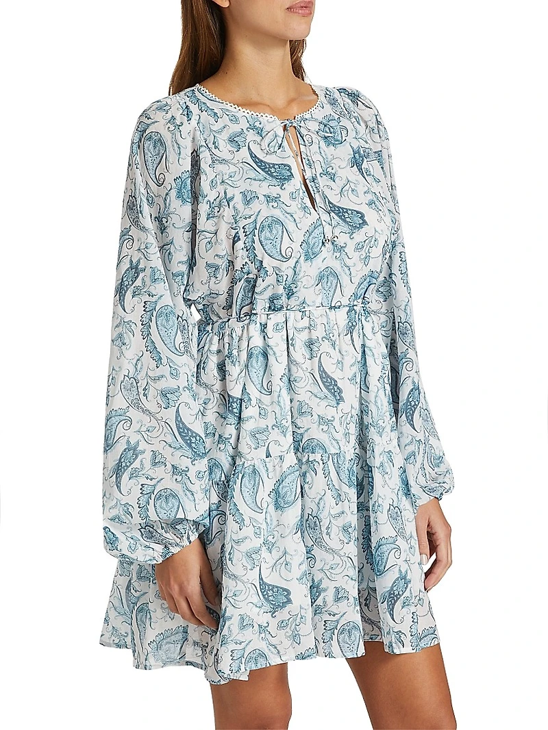 Celeste Tiered Babydoll Minidress