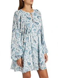 Celeste Tiered Babydoll Minidress