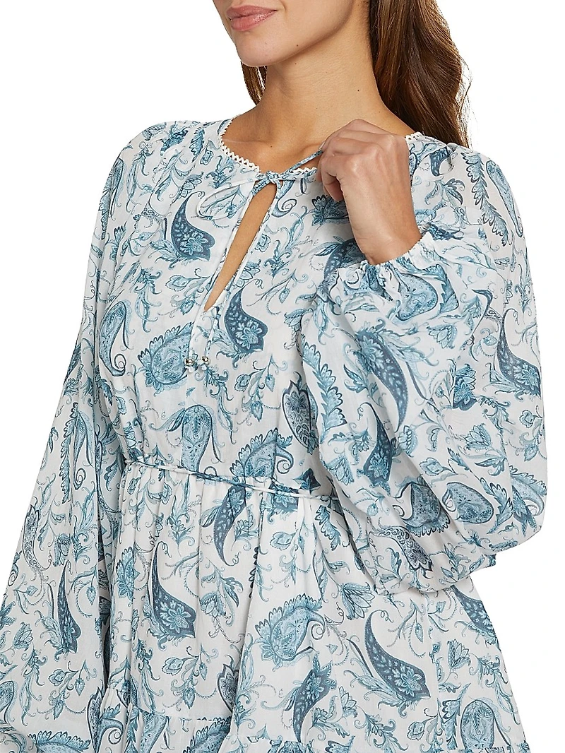 Celeste Tiered Babydoll Minidress