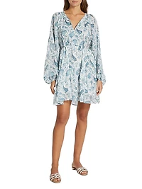 Celeste Tiered Babydoll Minidress