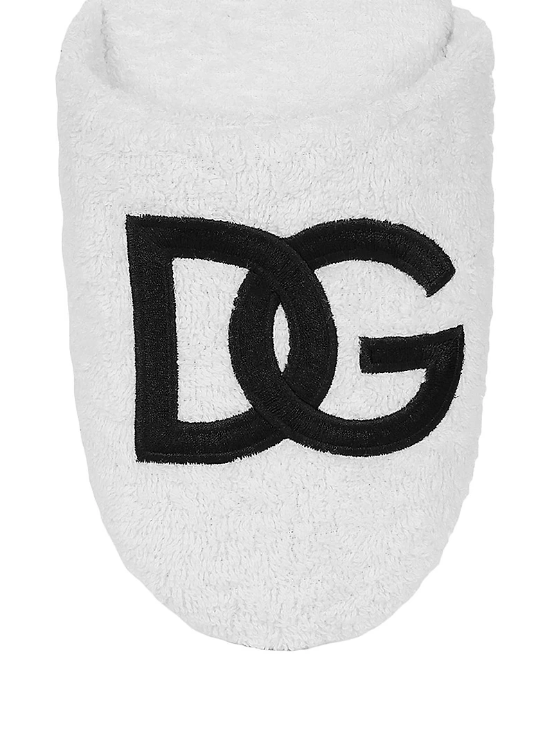 DG Logo Embroidered Slippers