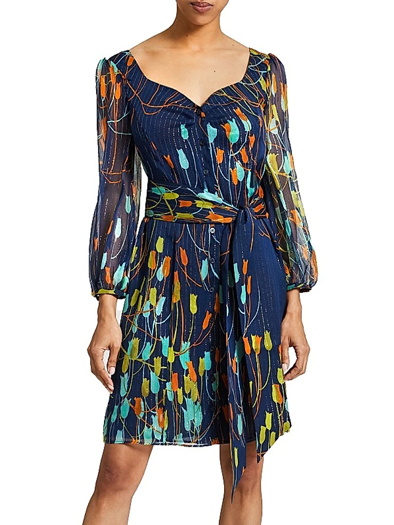 Nora Printed Dress