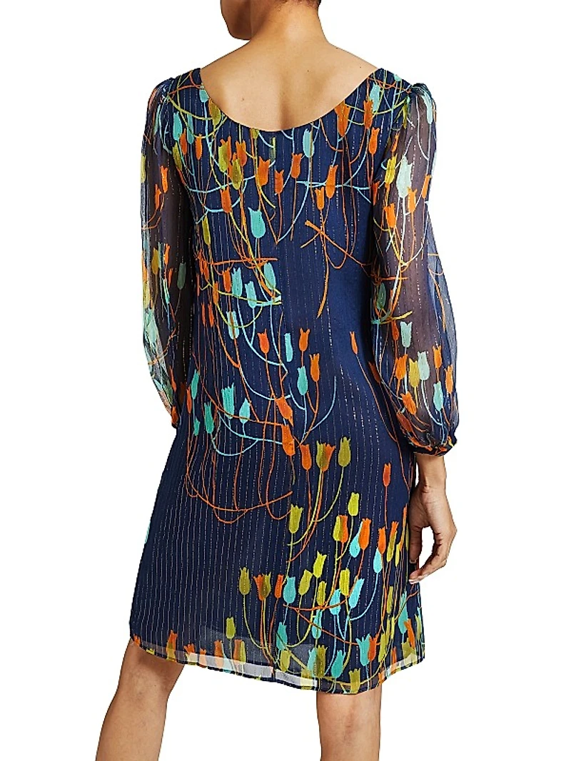 Nora Printed Dress