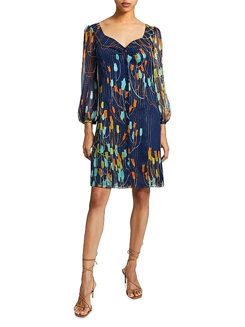 Nora Printed Dress