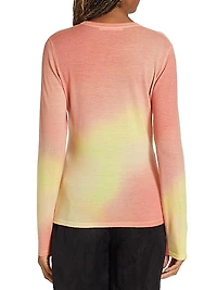 Wool Gradient Sweater