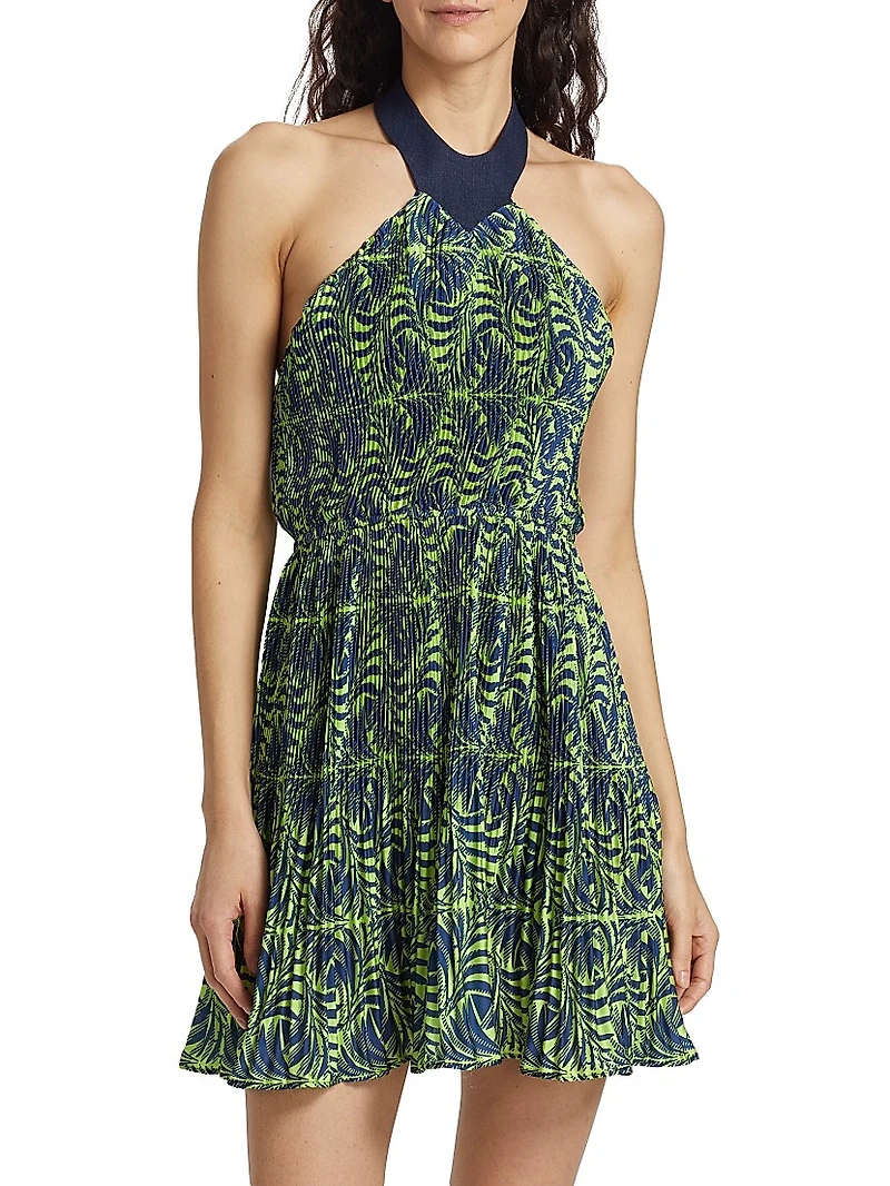 Kamia Printed Minidress