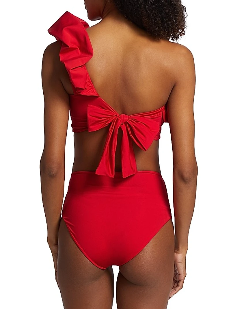 Drop Vi Oleaje Ruffled Bikini Set