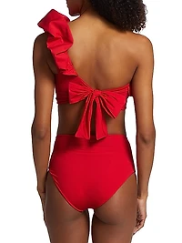Drop Vi Oleaje Ruffled Bikini Set