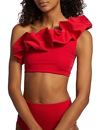 Drop Vi Oleaje Ruffled Bikini Set