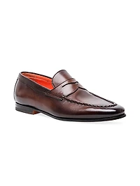 Leather Penny Loafers