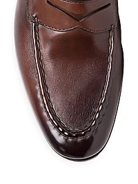 Leather Penny Loafers