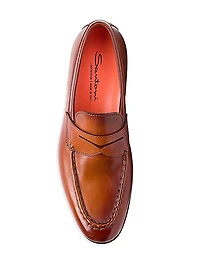 Leather Penny Loafers