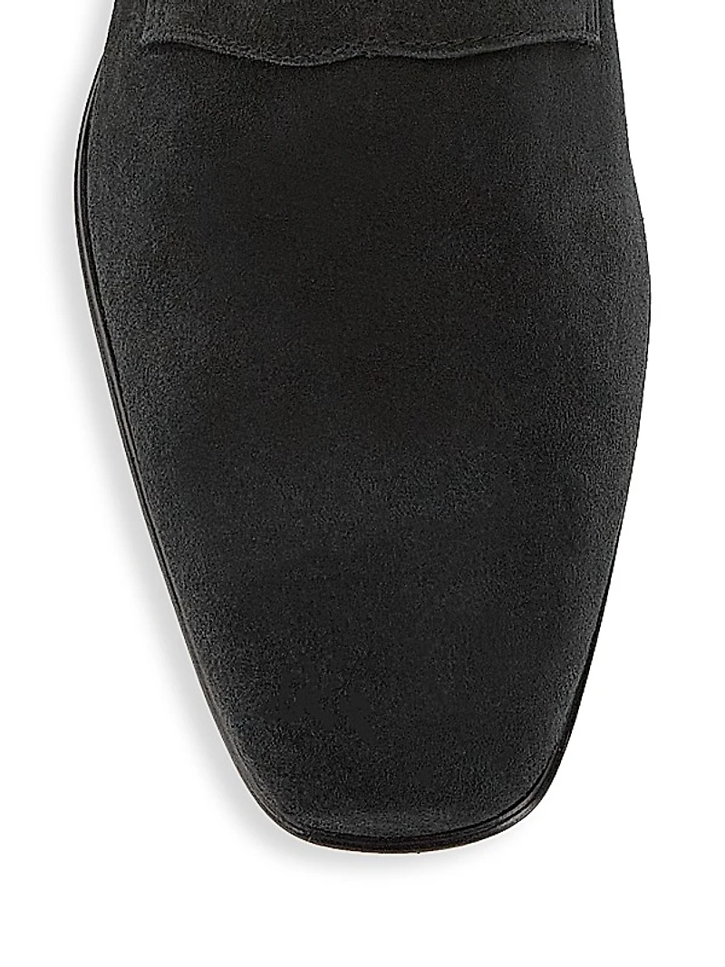 COLLECTION Suede Penny Loafers