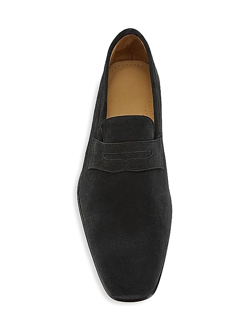 COLLECTION Suede Penny Loafers